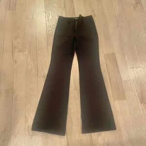 Masons Black Flare Pant